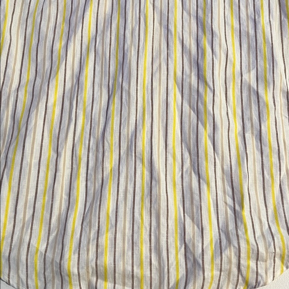 Sean John stripped linen button up shirt size XL - Picture 8 of 11